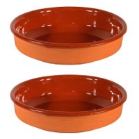 2x Tapas borden/ovenschalen Sevilla 26 cm