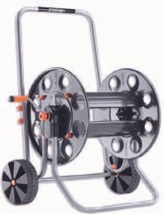 Claber Metal Gemini Tuinslanghaspel - Duurzaam Metaal, 130m/100m/60m Capaciteit