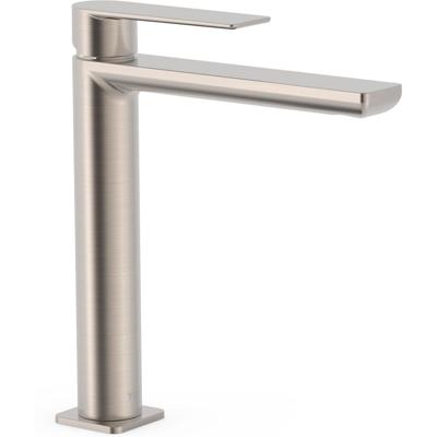 Wastafelkraan Tres Loft | Opbouw | Mengkraan | Hoog model | 1-hendel | Rond | RVS look