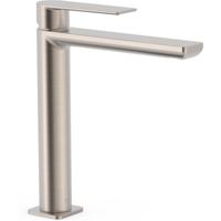 Wastafelkraan Tres Loft | Opbouw | Mengkraan | Hoog model | 1-hendel | Rond | RVS look