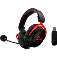 Cloud II Wireless Gaming Headset - Black/Red (PC/PS4/PS5/Switch)