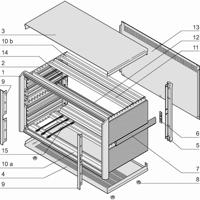 nVent SCHROFF 24576107 19 installatiebehuizing Meerdere kleuren 1 stuk(s)