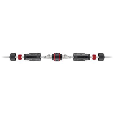 NET STP Koppelstuk IP68 - CAT6 - voor buitengebruik - waterdicht - voor internetkabels - ethernet kabel - CAT kabel