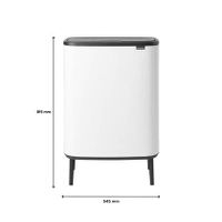 Brabantia Bo Touch Bin Hi 60 Liter