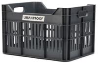 UrbanProof Gerecyclede fietskrat urban proof click 30 liter - asgrijs