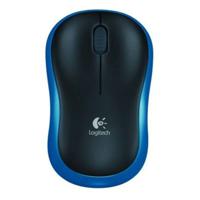 Optische Muis Logitech M185 Blauw/Zwart