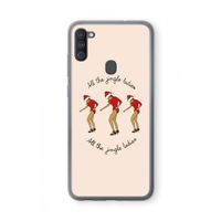 Jingle Ladies: Samsung Galaxy A11 Transparant Hoesje