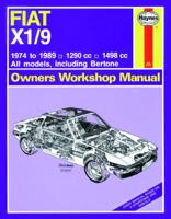 Haynes Werkplaatshandboek Fiat X1/9 (1974-1989) classic reprint 0273