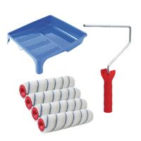 Sorex Verfrollers set - beugel - doseer verfbak - 4x anti spat rollers - 25cm breed - schilderen