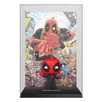 Marvel POP! Comic Cover Vinyl Figure Deadpool (2025) #1 Deadpool in Black Suit 9 cm - Damaged packaging