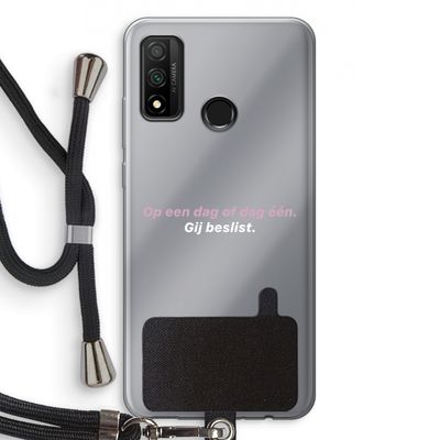 gij beslist: Huawei P Smart (2020) Transparant Hoesje met koord