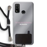 gij beslist: Huawei P Smart (2020) Transparant Hoesje met koord