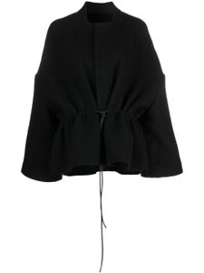 Rick Owens veste Sail à manches amples - Noir