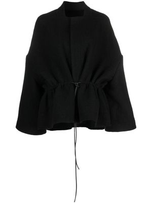 Rick Owens veste Sail à manches amples - Noir