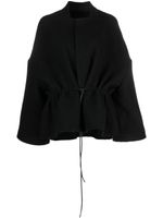 Rick Owens veste Sail à manches amples - Noir