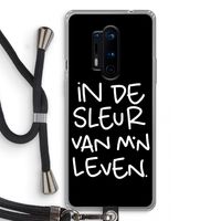 De Sleur: OnePlus 8 Pro Transparant Hoesje met koord