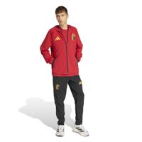 adidas België Tiro Tech Trainingspak Hooded Full-Zip 2026-2028 Rood Zwart
