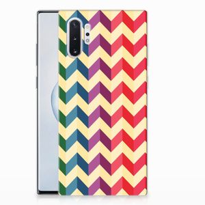 Samsung Galaxy Note 10 Plus TPU bumper Zigzag Multi Color