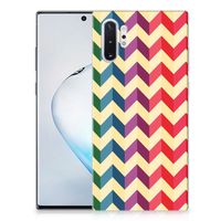 Samsung Galaxy Note 10 Plus TPU bumper Zigzag Multi Color