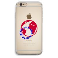 Run The World: iPhone 6 Plus / 6S Plus Transparant Hoesje