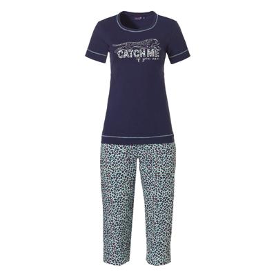 Rebelle capri pyjama dames - Dark blue
