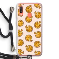 You Had Me At Pizza: Samsung Galaxy A20e Transparant Hoesje met koord