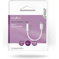 Nedis CCGB65950WT01 tussenstuk voor kabels USB A