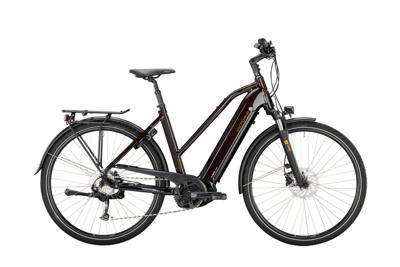 VICTORIA elektrische trekkingfiets "etrekking 12.8" mod. 22 ebike vict. e-trek. 12.8 28/48 trap. 9sp brown