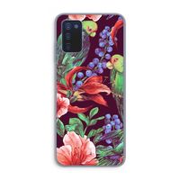 Papegaaien: Samsung Galaxy A03s Transparant Hoesje Papegaaien: Samsung Galaxy A03s Transparant Hoesje