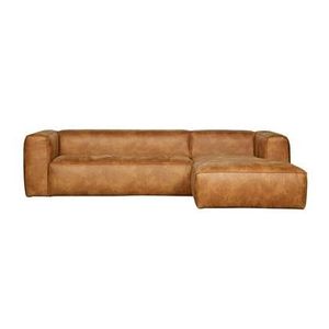 Woood Bean Chaise Longue Rechts - Eco-leder - Cognac