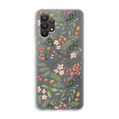 Sweet little flowers: Samsung Galaxy A32 5G Transparant Hoesje