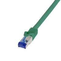 LogiLink C6A095S netwerkkabel Groen 10 m Cat6a S/FTP (S-STP)