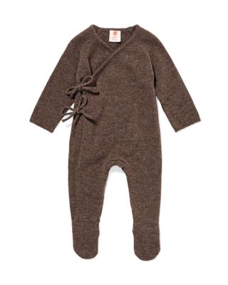 HEMA Newborn boxpakje merinowol donkerbruin (donkerbruin)