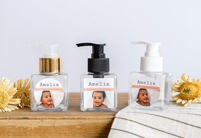 Zeepdispenser Wit Rond (Set van 12)