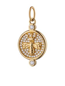 MONICA RICH KOSANN pendentif abeille en or 18ct pavé de diamants