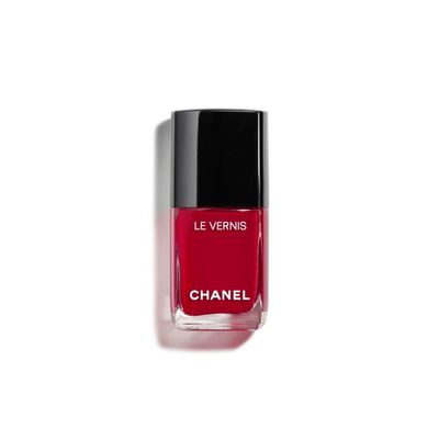 LE VERNIS LONGWEAR NAIL COLOUR 08 - PIRATE nagellak Rood Glitter 13 ml