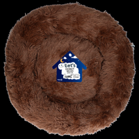 Let&apos;s Sleep Donut 100 cm Bruin