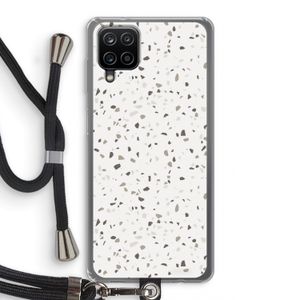 Terrazzo N°14: Samsung Galaxy A12 Transparant Hoesje met koord