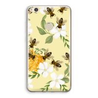 No flowers without bees: Huawei Ascend P8 Lite (2017) Transparant Hoesje