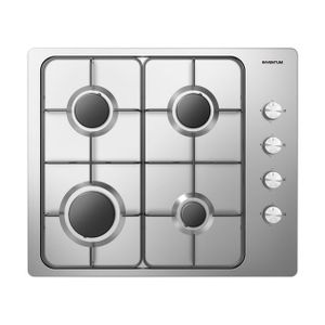 Inventum IKG6011 Gas inbouwkookplaat Zwart