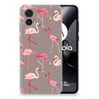 Motorola Edge 30 Neo | TPU Hoesje | Flamingo