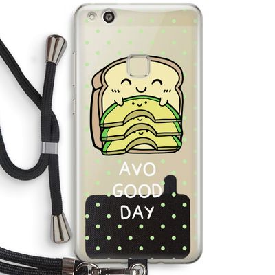 Avo Good Day: Huawei Ascend P10 Lite Transparant Hoesje met koord