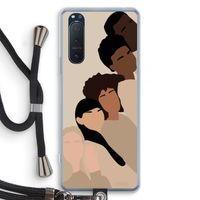 Sweet creatures: Sony Xperia 5 II Transparant Hoesje met koord