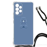 Samsung Galaxy A53 Stevig Bumper Hoesje Baby Rhino - thumbnail