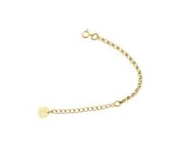 Solid Gold Basis Armband Lune