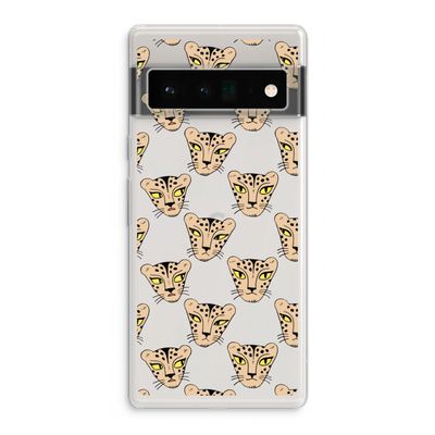 Tijger: Google Pixel 6 Pro Transparant Hoesje