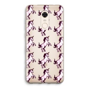 Musketon Unicorn: Xiaomi Redmi 5 Transparant Hoesje
