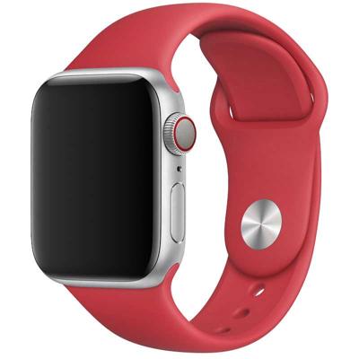 Apple Watch Sport Band - Rood - 38, 40, 41 & 42mm - SM