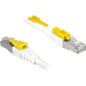Patchkabel RJ-45 Secure met Cat.6a Kabel