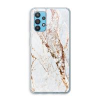 Goud marmer: Samsung Galaxy A32 4G Transparant Hoesje Goud marmer: Samsung Galaxy A32 4G Transparant Hoesje